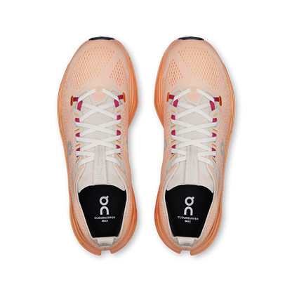 On Running Men's Cloudsurfer Max Shoes - Pearl / Tangerine - Shopsportive