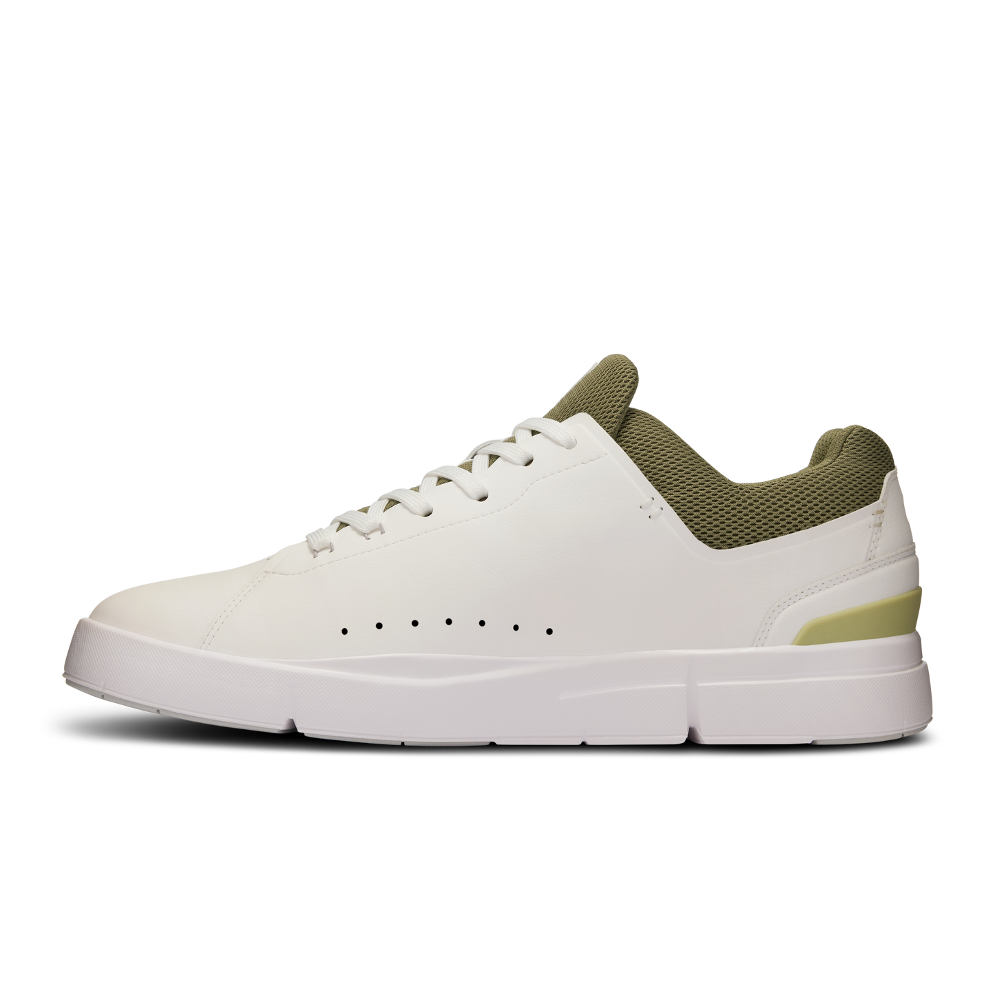 On Running Men's The Roger Advantage Shoes - White / Olive