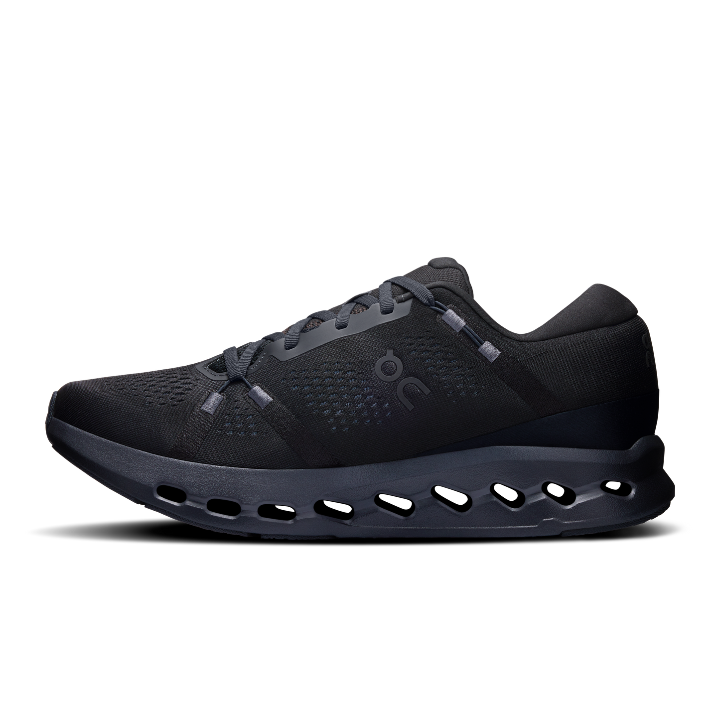 On Running Men's Cloudsurfer 2 Wide Shoes - Black / Black - Shopsportive