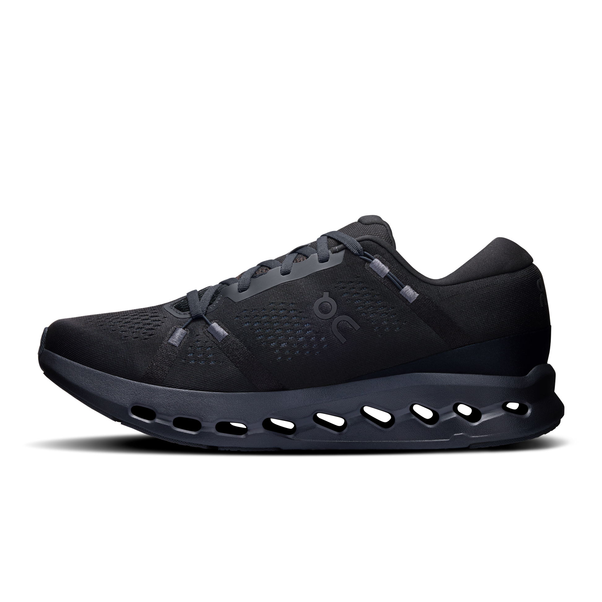 On Running Men's Cloudsurfer 2 Wide Shoes - Black / Black - Shopsportive