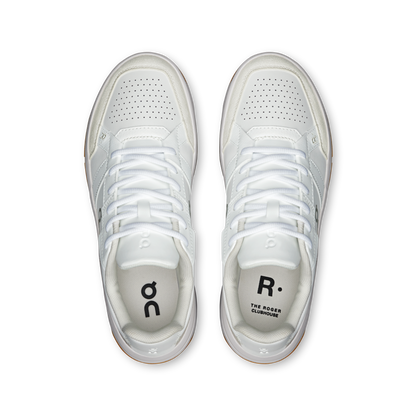 On Running Women's The Roger Clubhouse Shoes - White / Ivory - Shopsportive