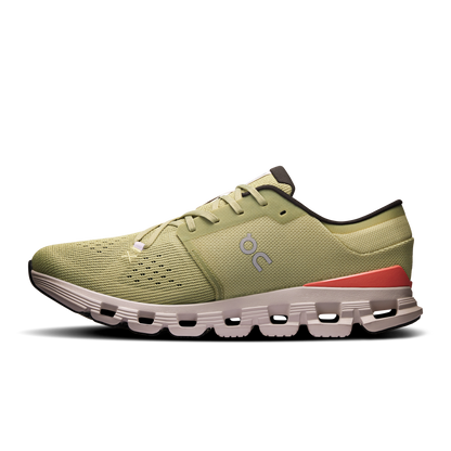 On Running Men's Cloud X 4 Shoes - Caper / Salmon - Shopsportive