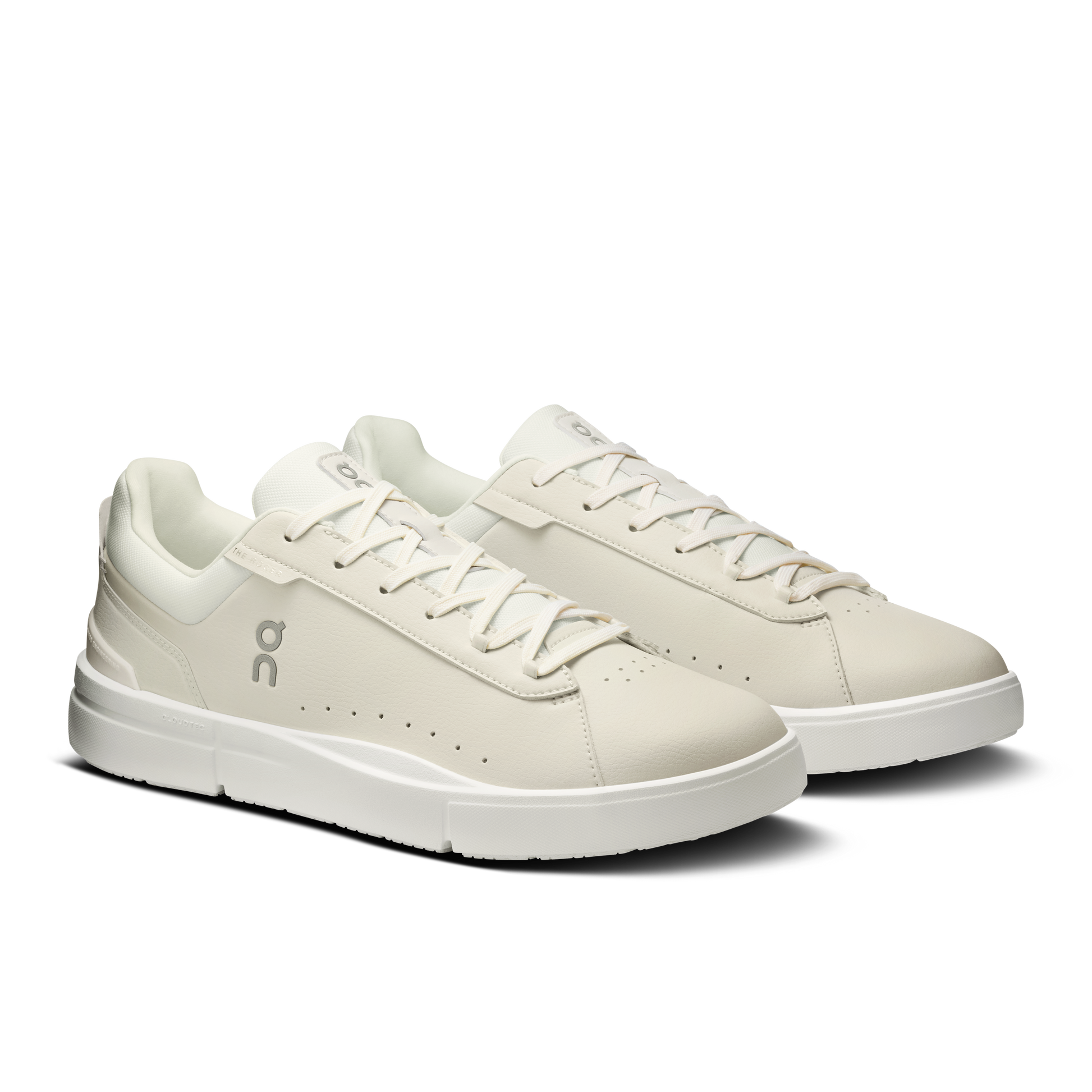 On Running Men's The Roger Advantage Shoes - Ivory / Ivory - Shopsportive