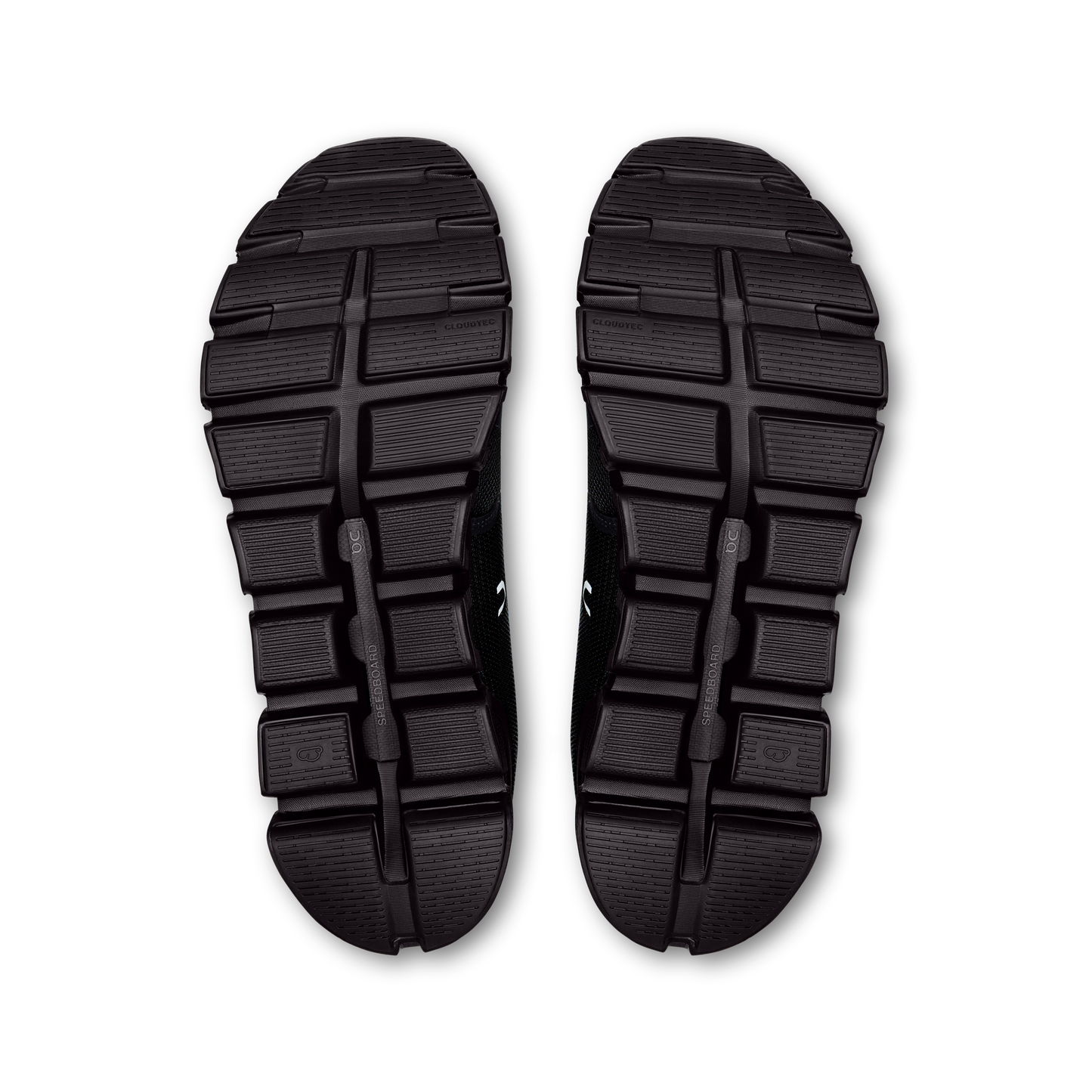 On Running Men's Cloud 6 Wide Shoes - Black / Black - Shopsportive