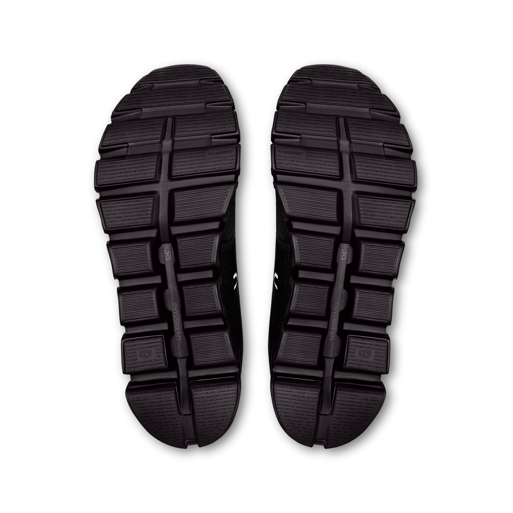 On Running Men's Cloud 6 Wide Shoes - Black / Black - Shopsportive
