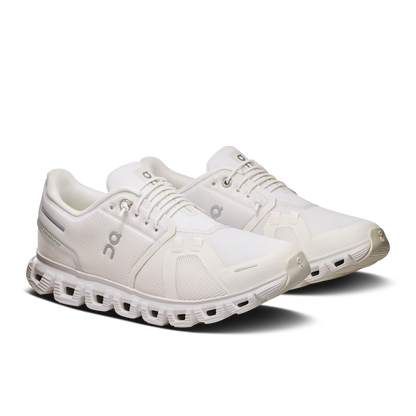 On Running Women's Cloud 6 Shoes - All White - Shopsportive