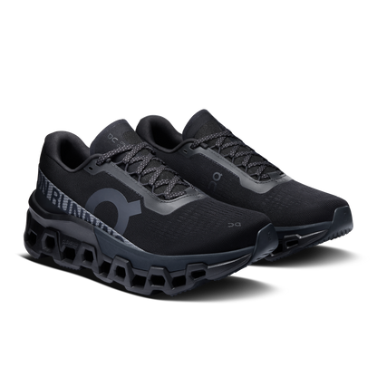 On Running Women's Cloudmonster 2 Shoes - Black / Eclipse - Shopsportive
