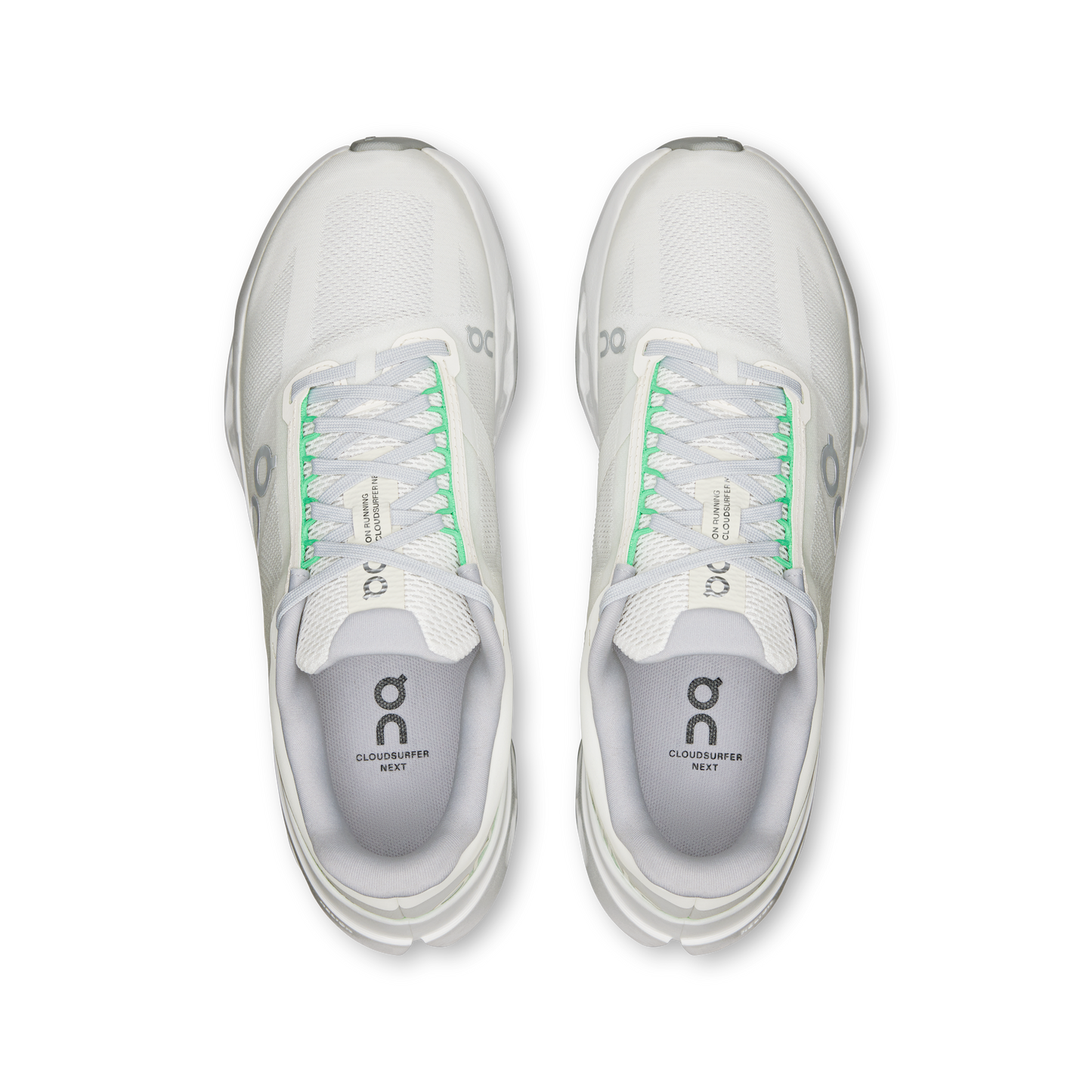 On Running Women's Cloudsurfer Next Wide Shoes - Ivory / White - Shopsportive