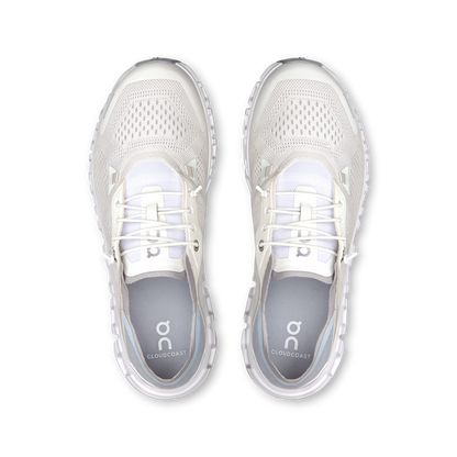 On Running Women's Cloud 6 Coast Shoes - White / Glacier - Shopsportive
