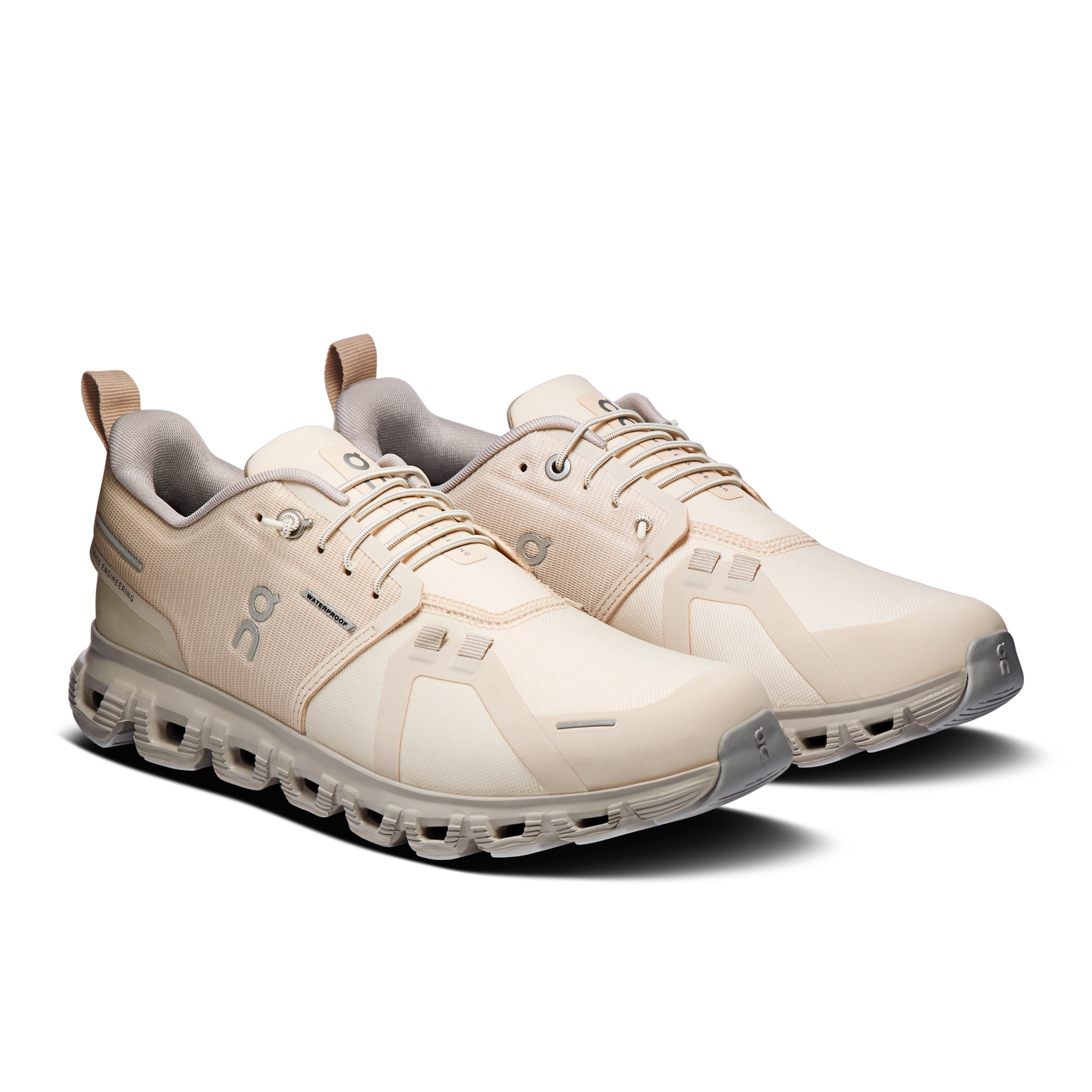 On Running Women's Cloud 6 Waterproof Shoes - Sand / Desert - Shopsportive