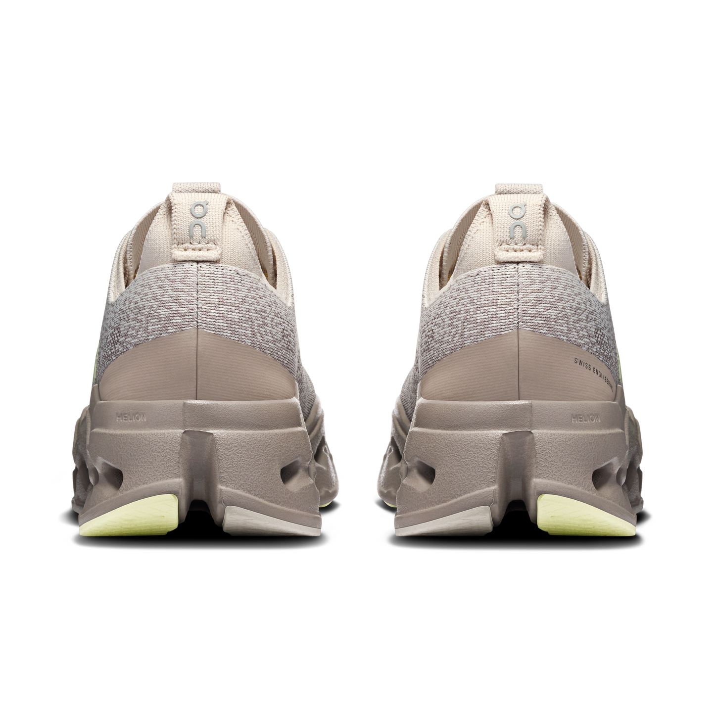 On Running Women's Cloudsurfer Max Shoes - Pelican / Limelight - Shopsportive