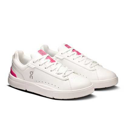 On Running Women's The Roger Advantage Shoes - White / Pink - Shopsportive