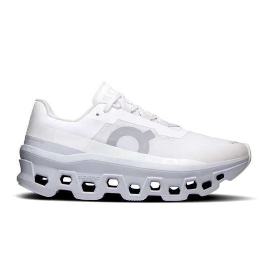 On Running Women's Cloudmonster Shoes - White / Glacier - Shopsportive