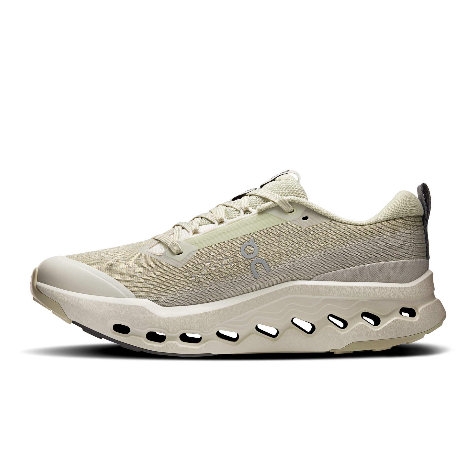 On Running Men's Cloudsurfer Trail 2 Shoes - Chalk / Ghost - Shopsportive