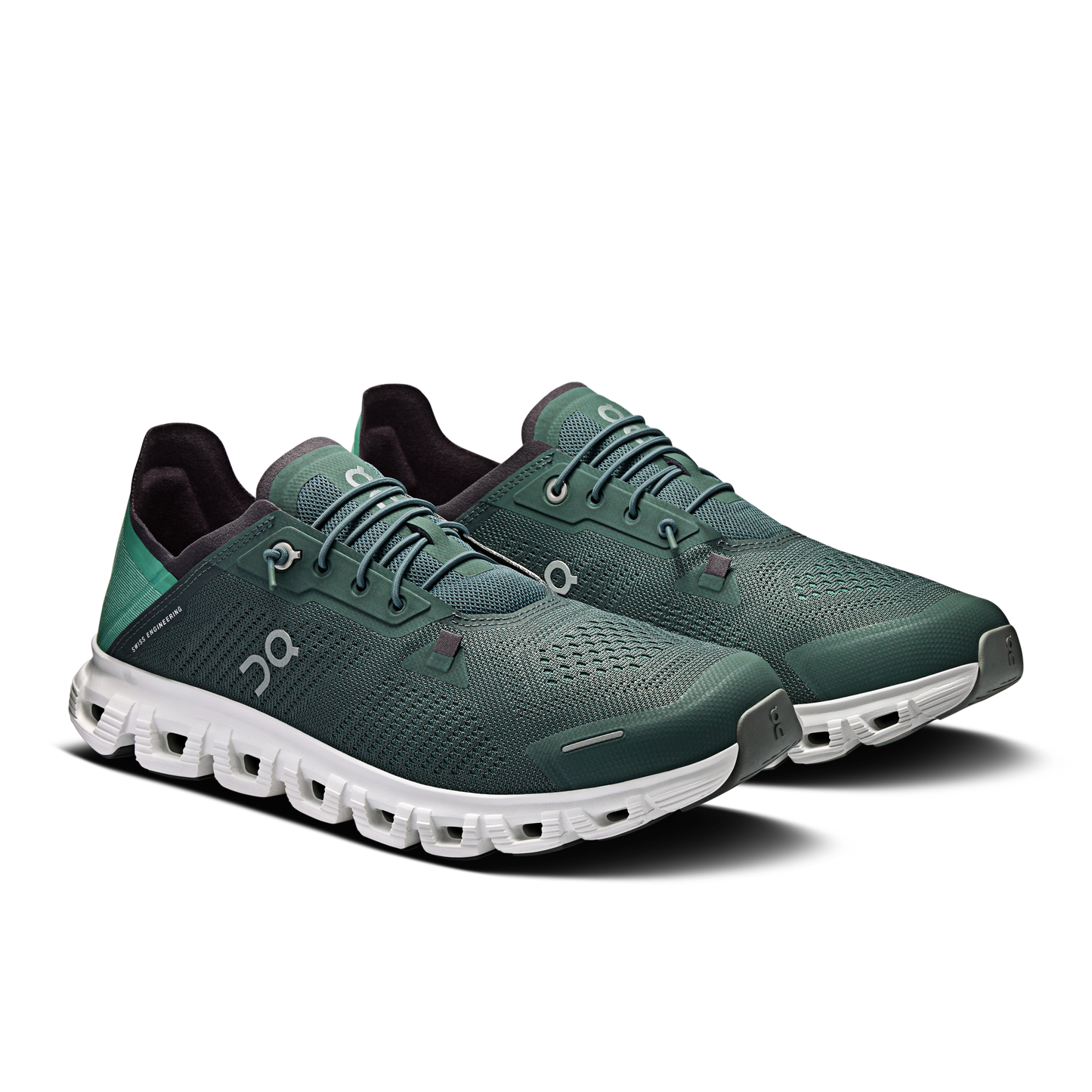 On Running Men's Cloud 6 Coast Shoes - Olive / White - Shopsportive