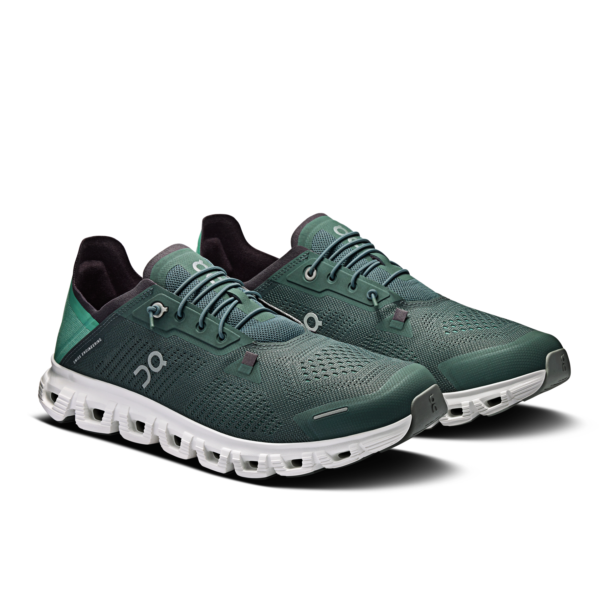 On Running Men's Cloud 6 Coast Shoes - Olive / White - Shopsportive