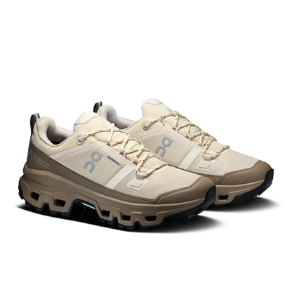 On Running Women's Cloudrock Low Waterproof Shoes - Grain / Soba - Shopsportive