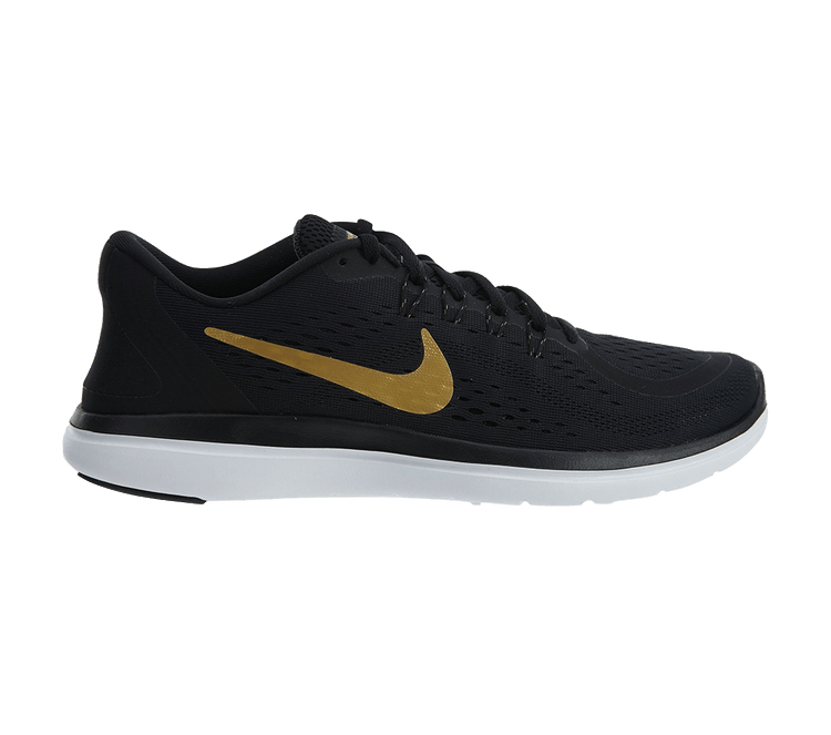 Nike Men's Flex 2017 Rn Shoes - Black / Gold - Shopsportive