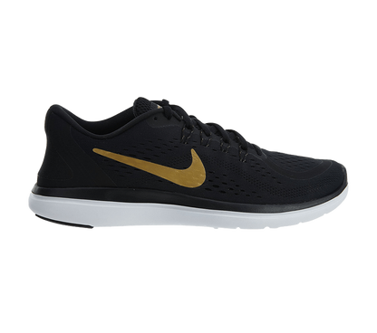 Nike Men's Flex 2017 Rn Shoes - Black / Gold - Shopsportive