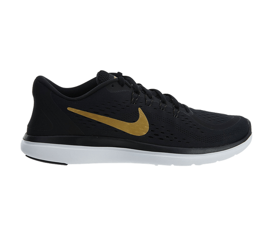 Nike Men's Flex 2017 Rn Shoes - Black / Gold - Shopsportive