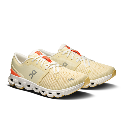 On Running Women's Cloud X 4 Shoes - Castor / Flame - Shopsportive
