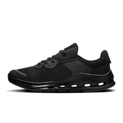 On Running Men's Cloudnova Rift Shoes - Black / Black