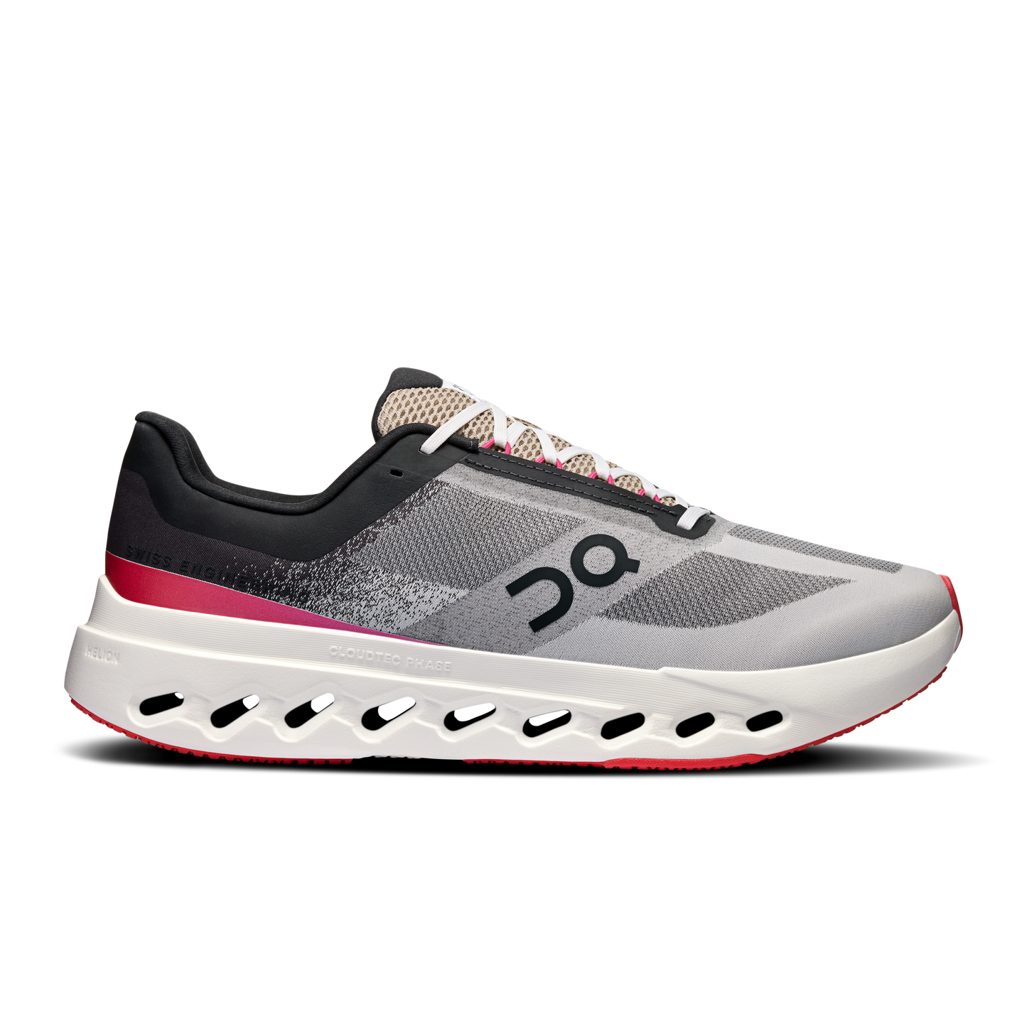 On Running Men's Cloudsurfer Next Shoes - Black / White