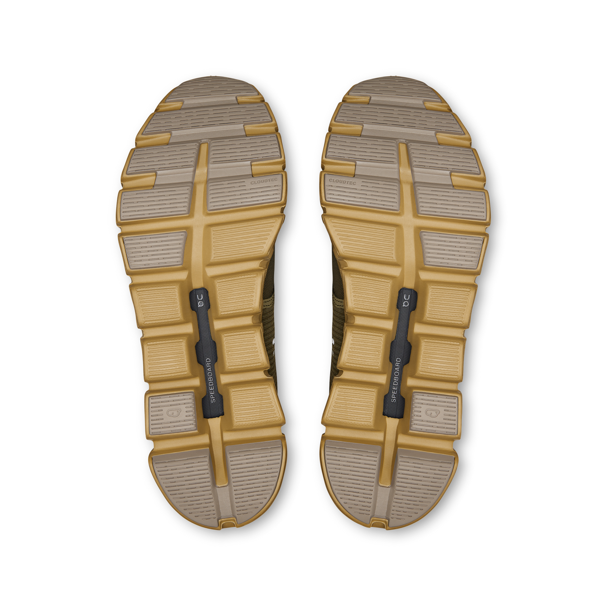 On Running Men's Cloud 6 Waterproof Shoes - Olive / Safari - Shopsportive