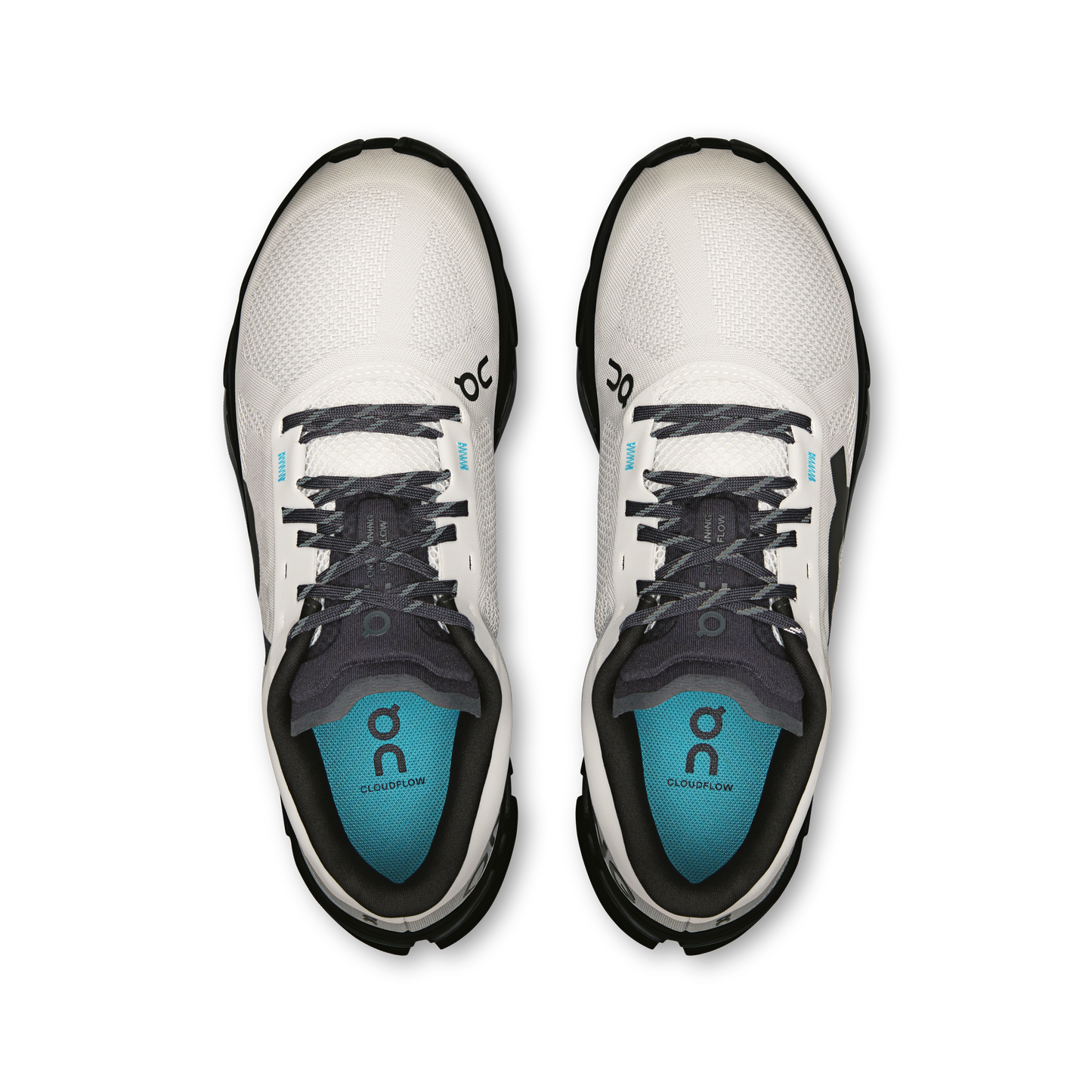 On Running Women's Cloudflow 5 Lumos Shoes - Glacier / Black - Shopsportive