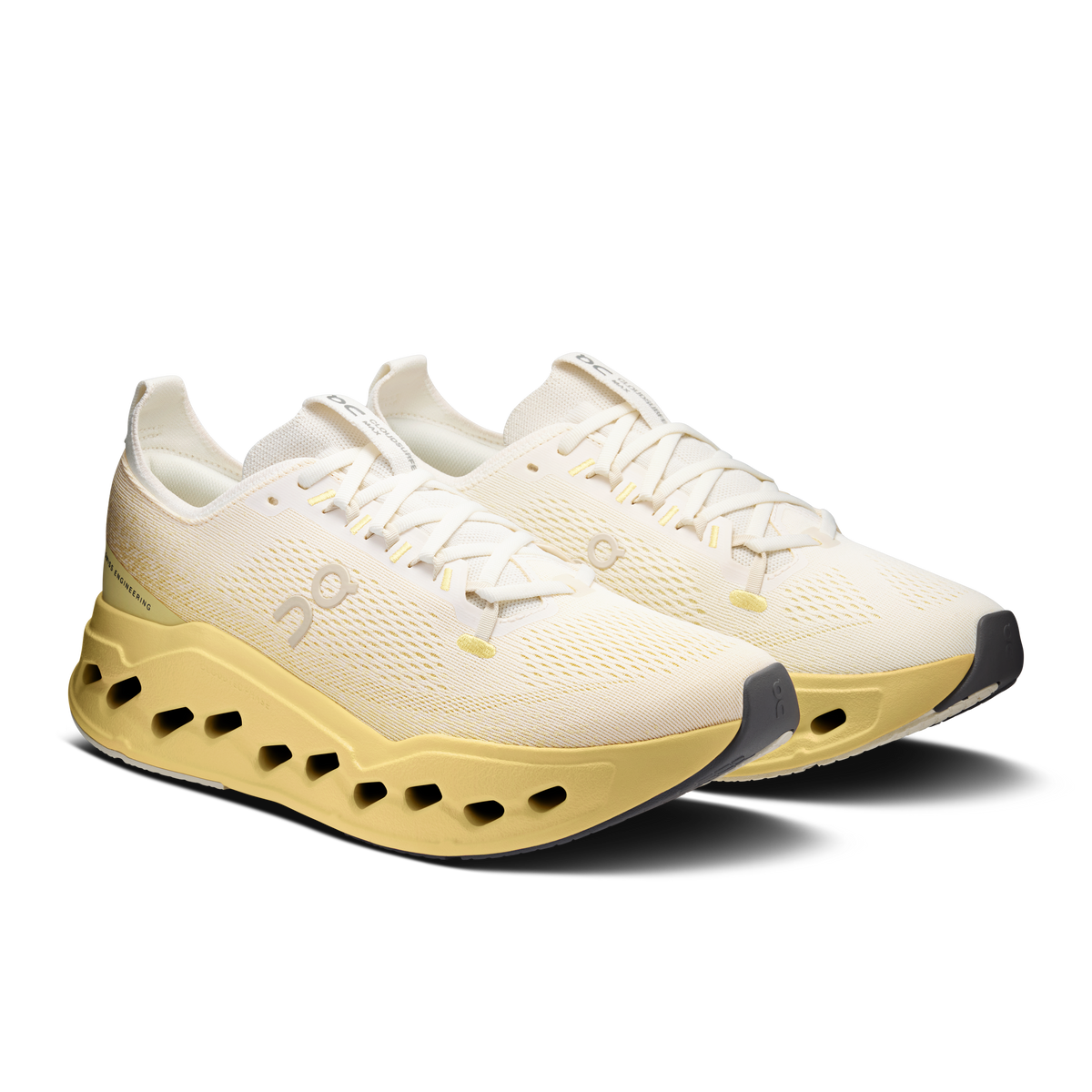 On Running Men's Cloudsurfer Max Shoes - Ivory / Dijon - Shopsportive