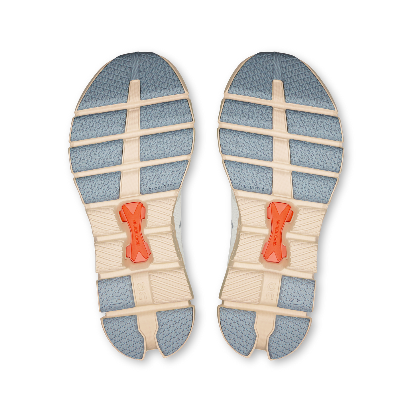 On Running Women's Cloud X 4 Shoes - Ivory / Salmon - Shopsportive