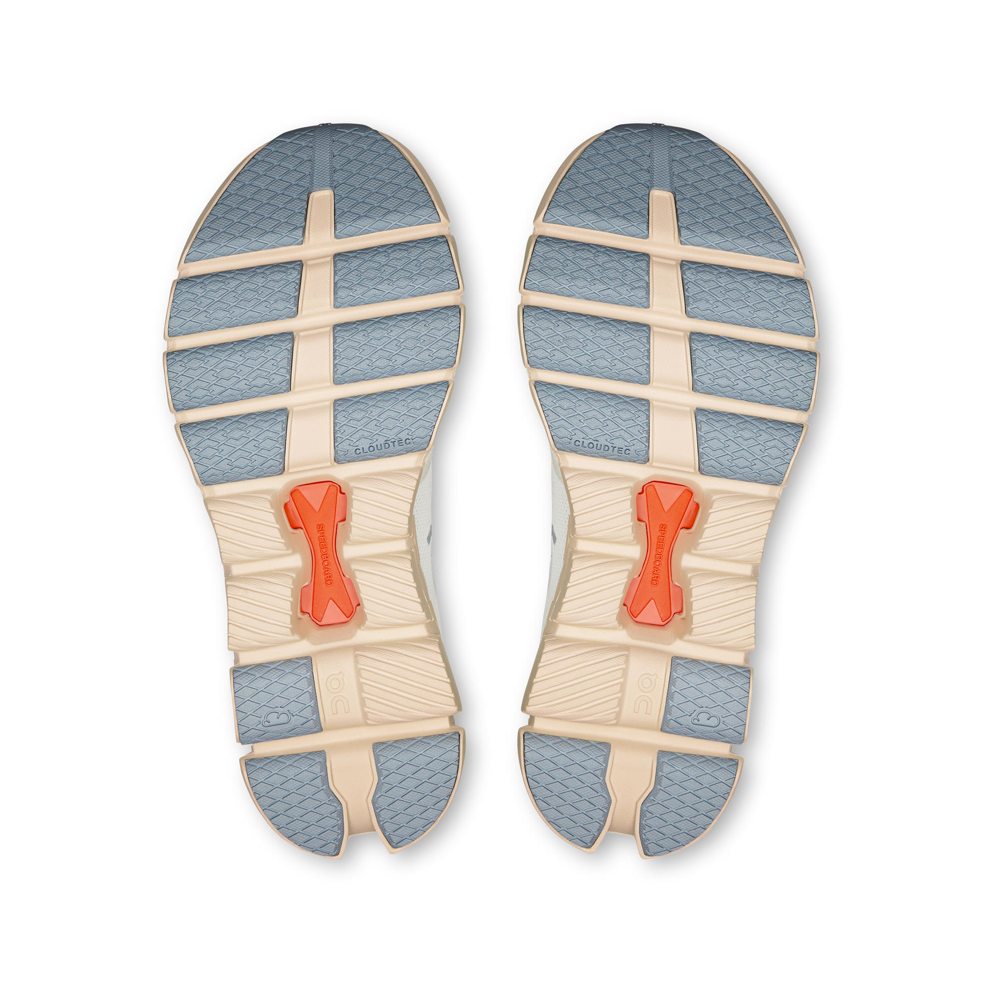 On Running Women's Cloud X 4 Shoes - Ivory / Salmon - Shopsportive