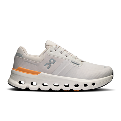 On Running Women's Cloudrunner 2 Waterproof Shoes - Wolf / Tangerine - Shopsportive