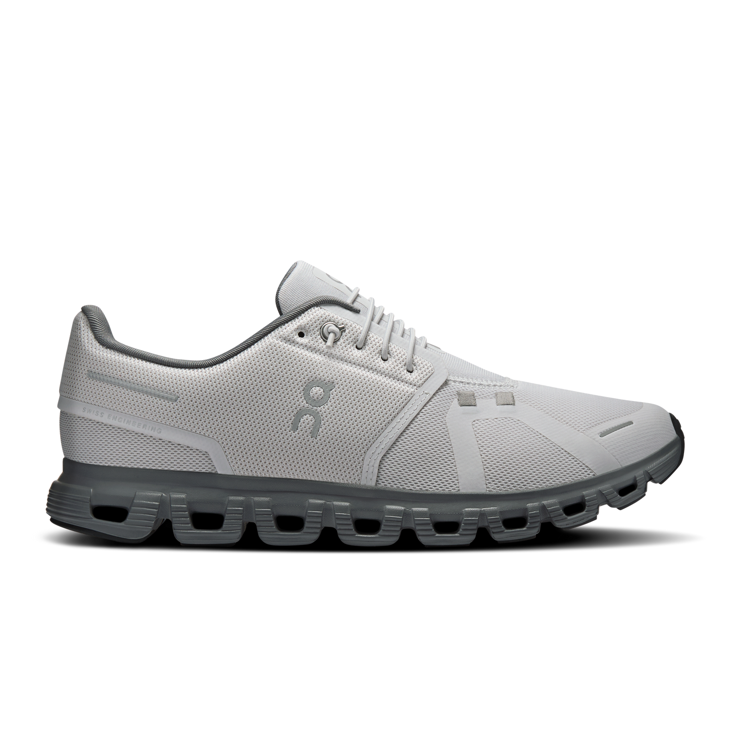 On Running Men's Cloud 6 Shoes - Wolf / Rock - Shopsportive