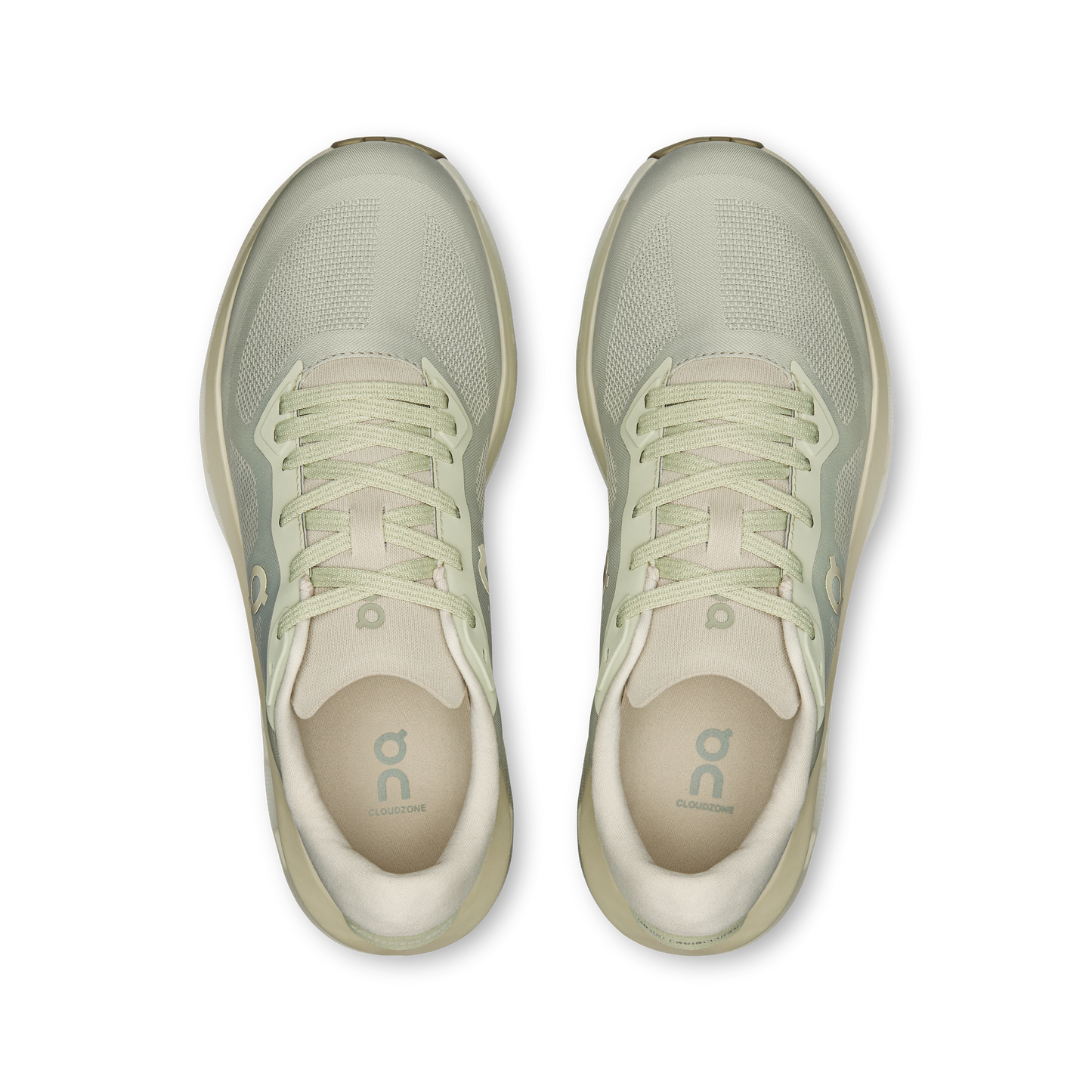 On Running Women's Cloudzone Shoes - Chalk / Pelican - Shopsportive