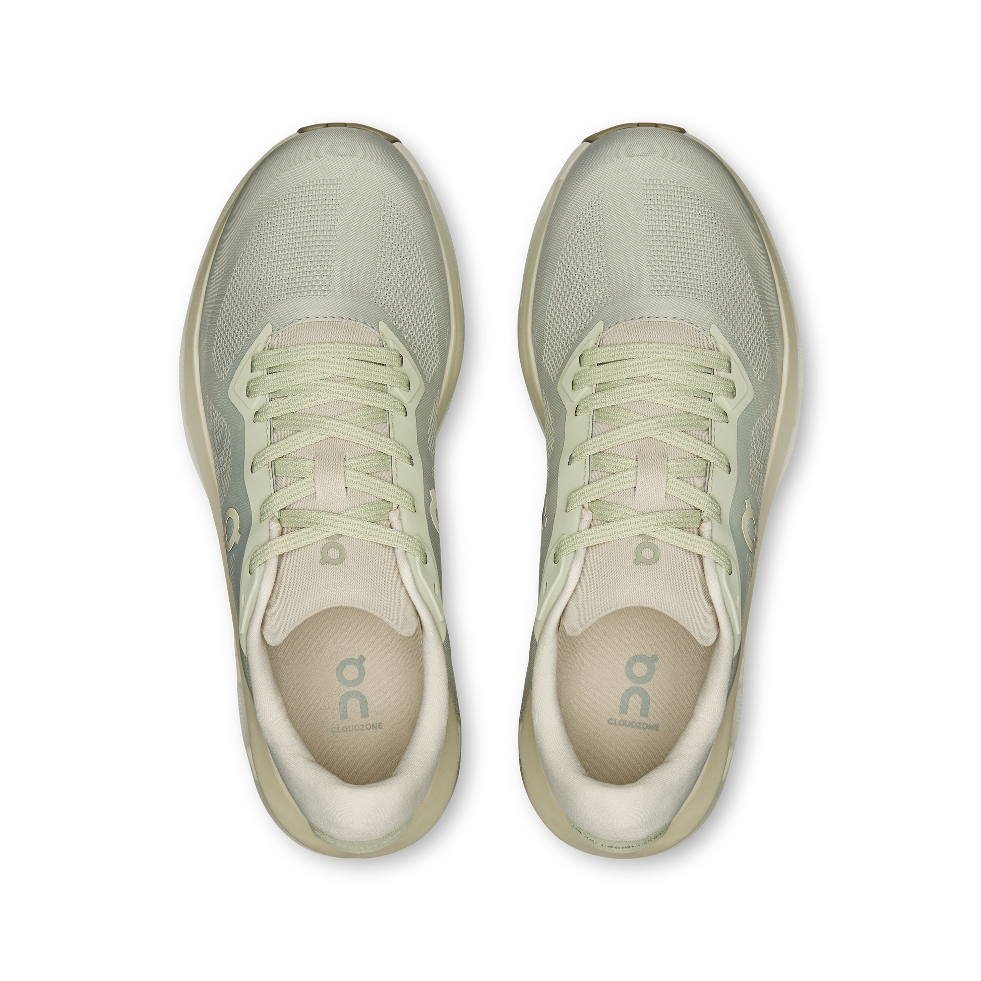 On Running Women's Cloudzone Shoes - Chalk / Pelican - Shopsportive