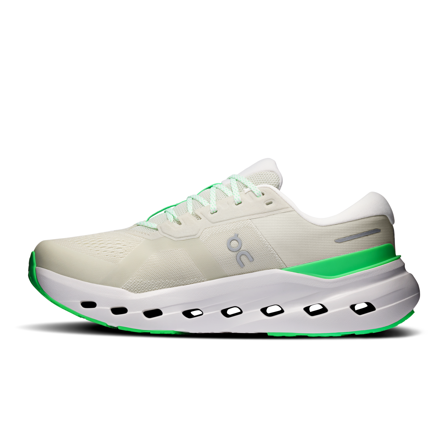 On Running Men's Cloudrunner 3 Wide Shoes - Ghost / Verdite