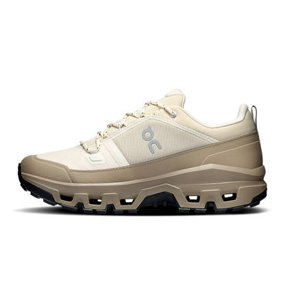 On Running Men's Cloudrock Low Waterproof Shoes - Grain / Soba - Shopsportive