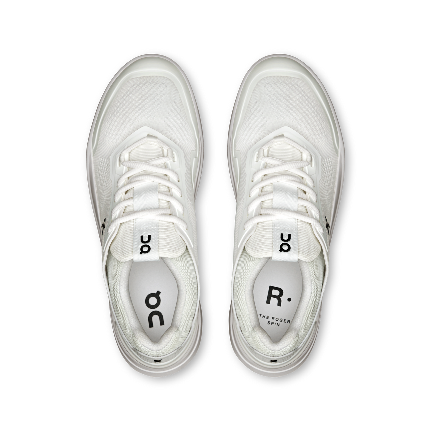 On Running Women's The Roger Spin Shoes - White / Black - Shopsportive
