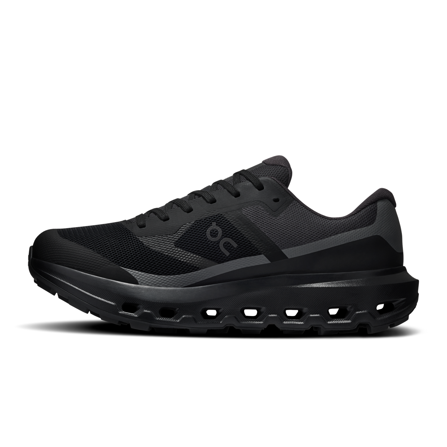 On Running Men's Cloudvista 3 Waterproof Shoes - Black / Black