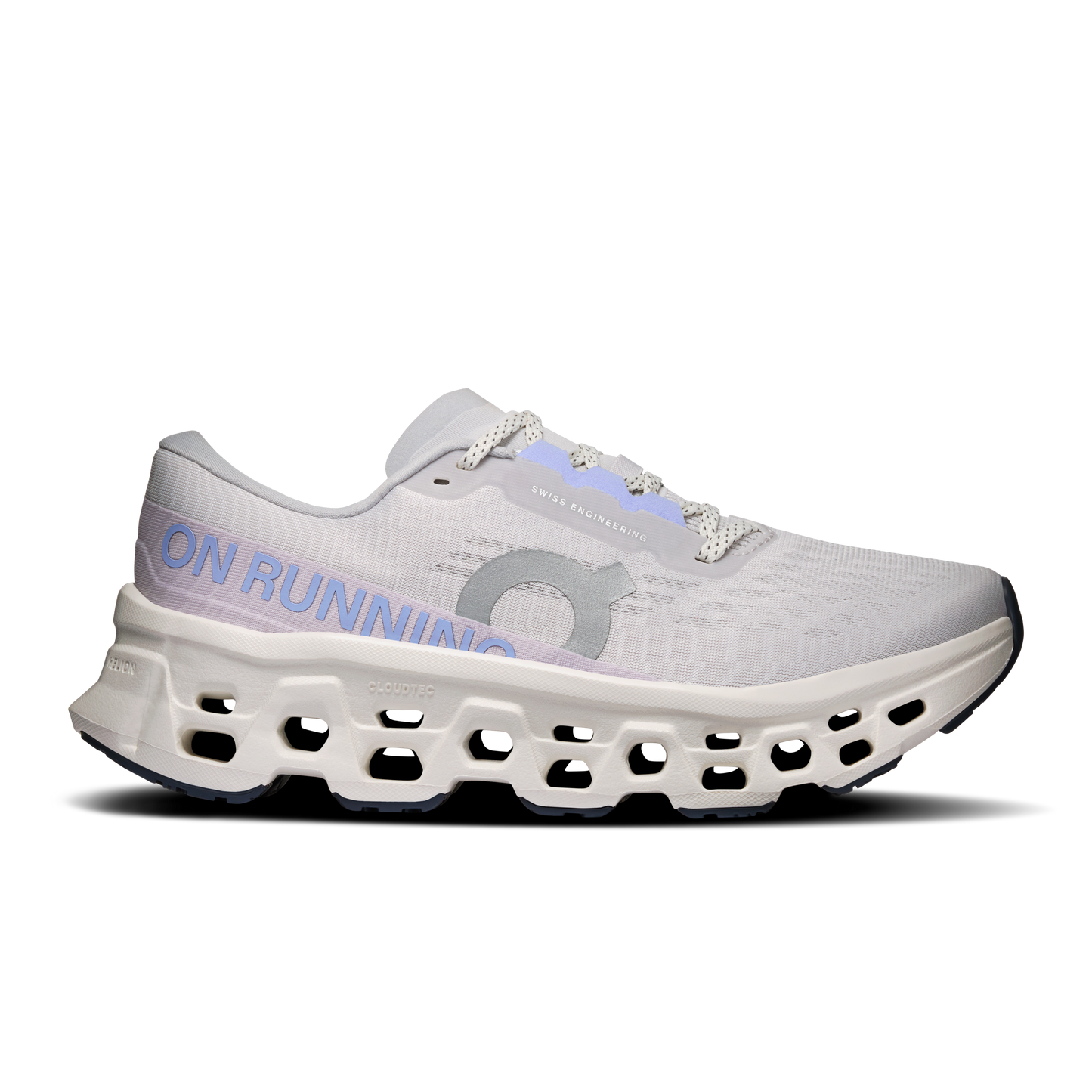 On Running Women's Cloudmonster 3 Wide Shoes - Frost / Ivory