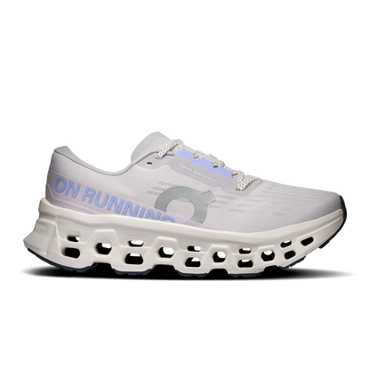 On Running Women's Cloudmonster 3 Wide Shoes - Frost / Ivory