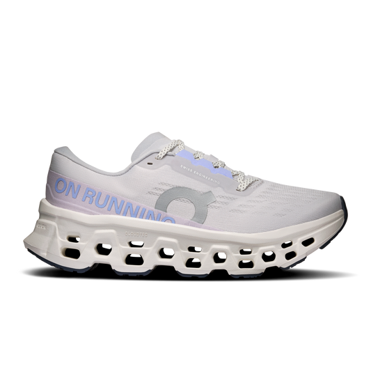 On Running Women's Cloudmonster 3 Wide Shoes - Frost / Ivory - Shopsportive