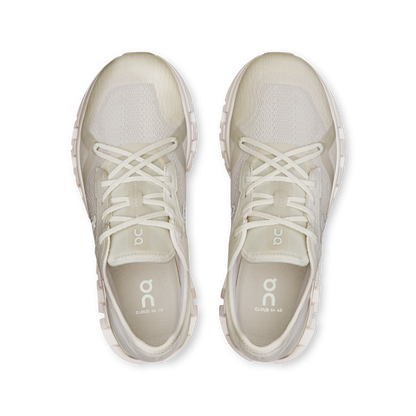 On Running Women's Cloud X 4 Ad Shoes - White / Wolf - Shopsportive