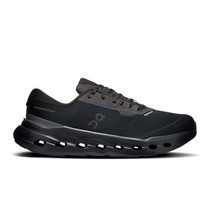 On Running Men's Cloudrunner 3 Waterproof Shoes - Black / Black