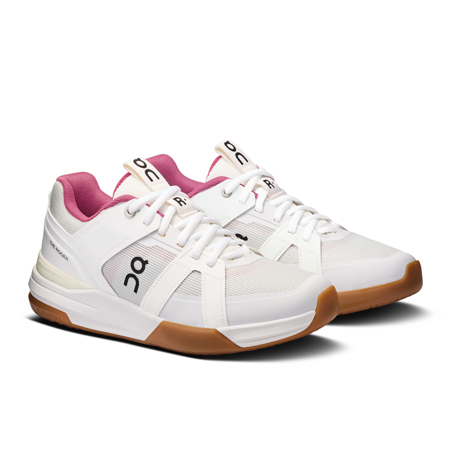 On Running Women's The Roger Clubhouse Pro Shoes - Ivory / Grenadine - Shopsportive