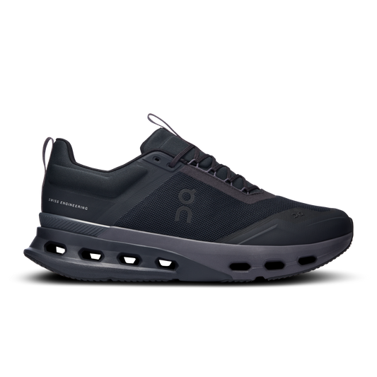 On Running Men's Cloudnova X Shoes - Black / Eclipse