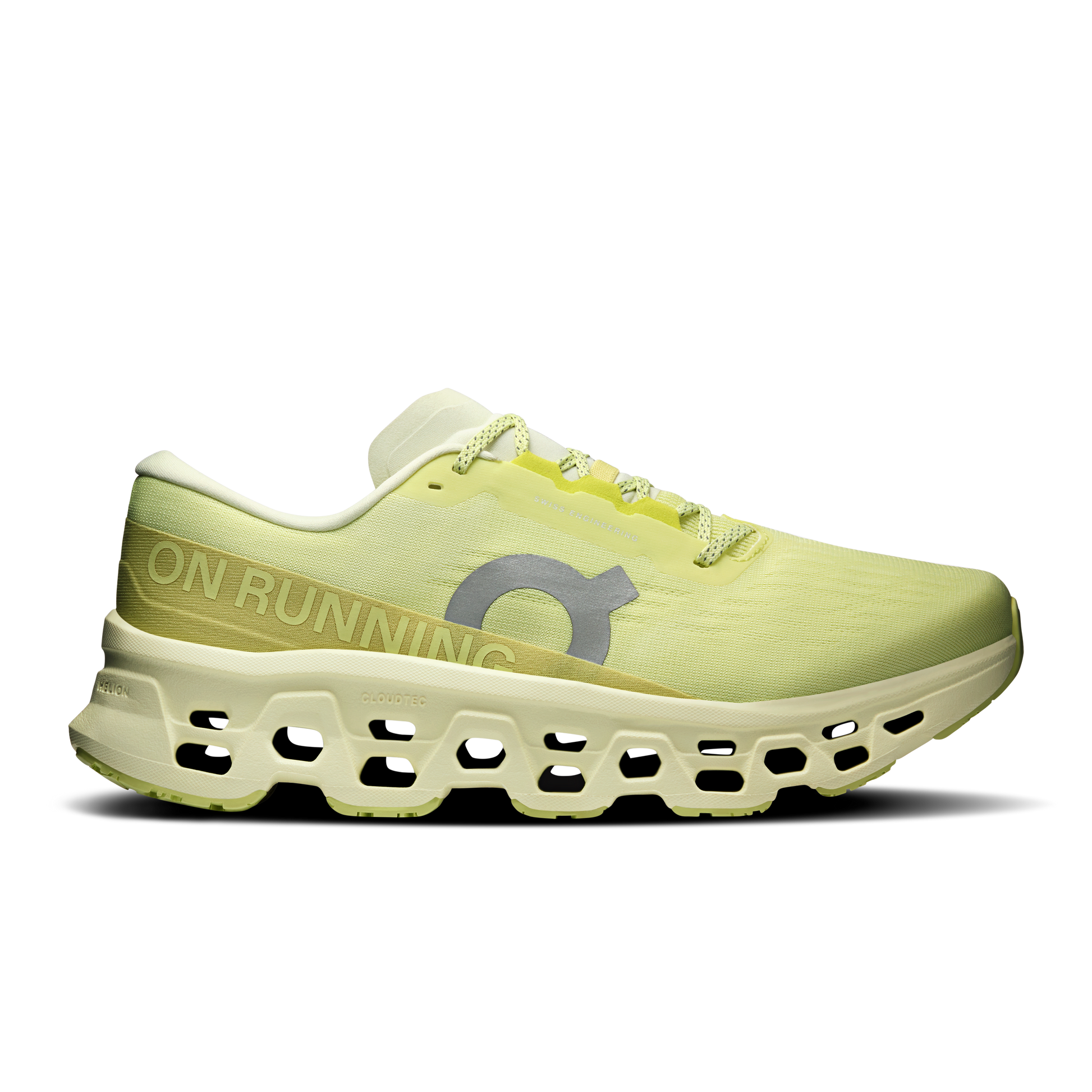 On Running Men's Cloudmonster 3 Wide Shoes - Limelight / Seedling - Shopsportive