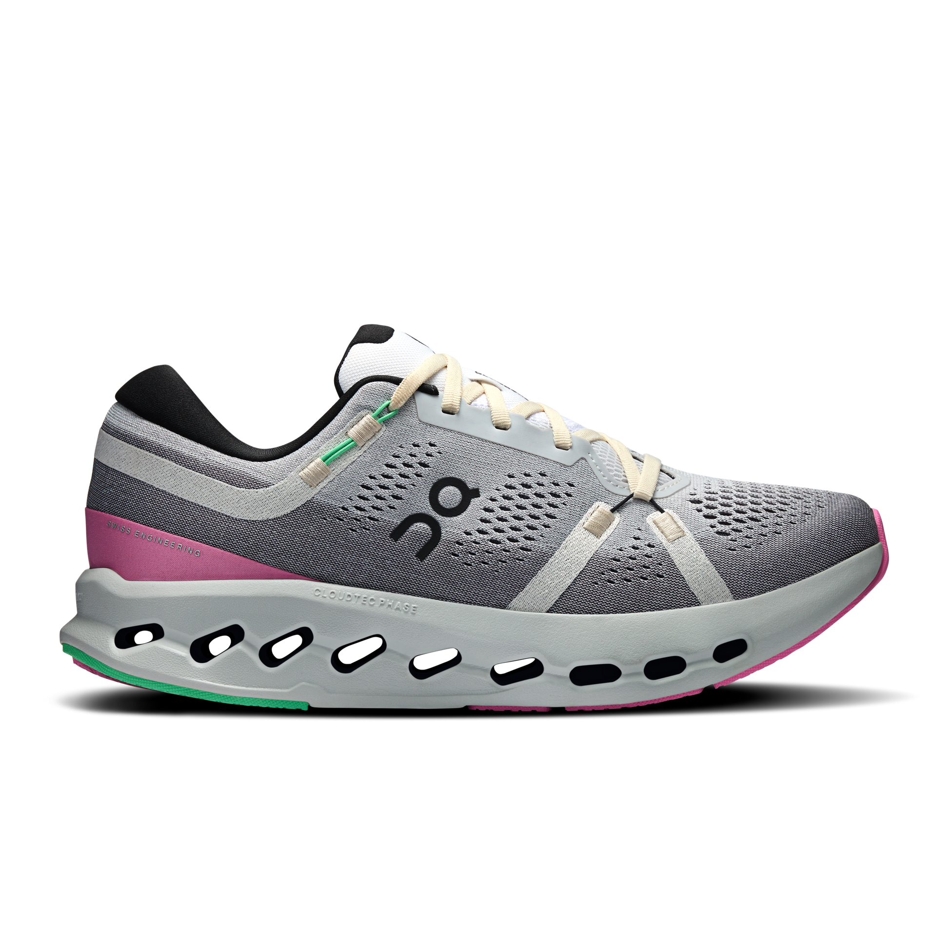 On Running Men's Cloudsurfer 2 Shoes - White / Mineral - Shopsportive