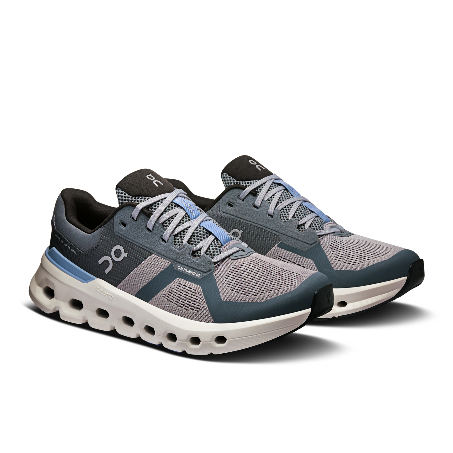 On Running Men's Cloudrunner 2 Shoes - Alloy / Chambray